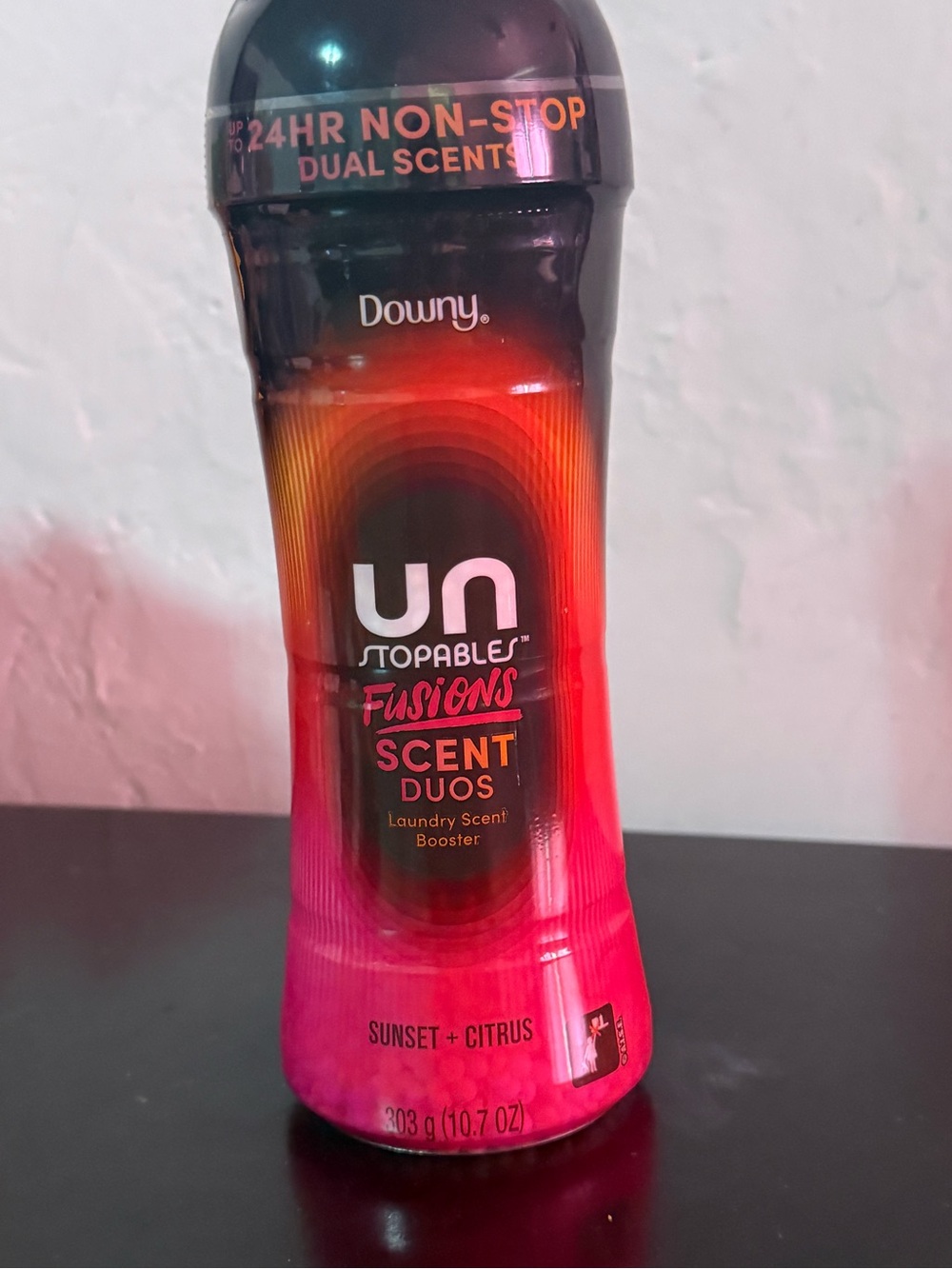 Downy Unstopables Fusions Sunset + Citrus Scent Booster - Pink
